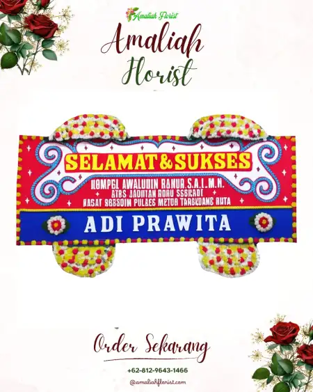 Papan Bunga Ucapan Selamat Jatiroto